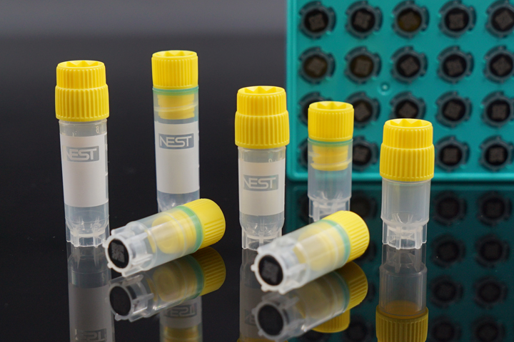 NEST 2D Barcode 5.0mL Cryogenic Vial, Self-Standing, Internal Thread, Sterile 50/pk, 250/Box, 1000/Box