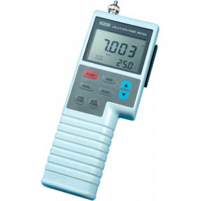 Jenco Handheld pH Meter Kit, Includes 6251 pH/Mv/Ion/Temp Meter W/O RS-232 Computer Interface, 600P pH Electrode, 3-ft Cable, BNC Connector, Max Temp. 60 Deg. C