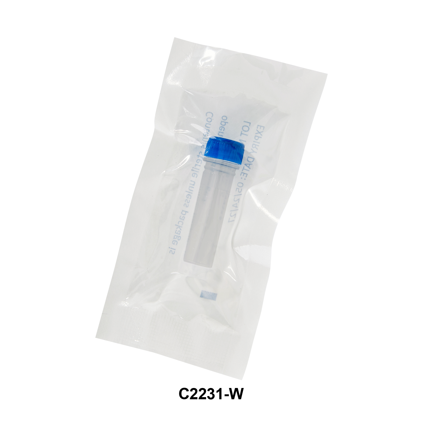 Rose Screw-Cap Microtubes, 2.0mL, with O-ring, , Molded Graduations, Caps Attached, Sterile, Individually Wrapped, 500/cs