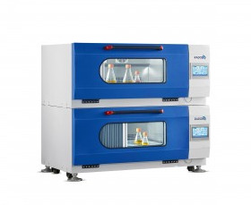 Radobio Dual Stacked CO2 Incubator Shaker with UV Sterilization, 315L