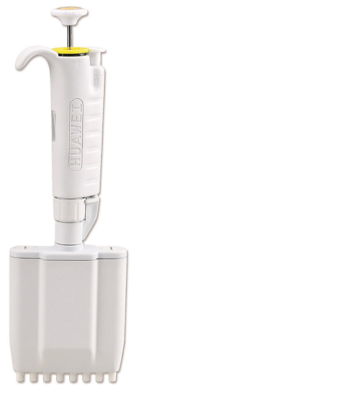 HWLAB P12 x 200 Multi-channel Pipette, 2-200 µl