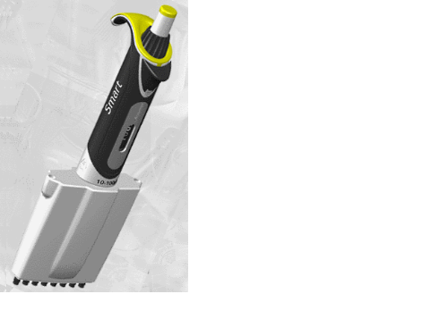 Accumax Multi (8) Channel Micropipette, 5-50 µl, 0.1 µl