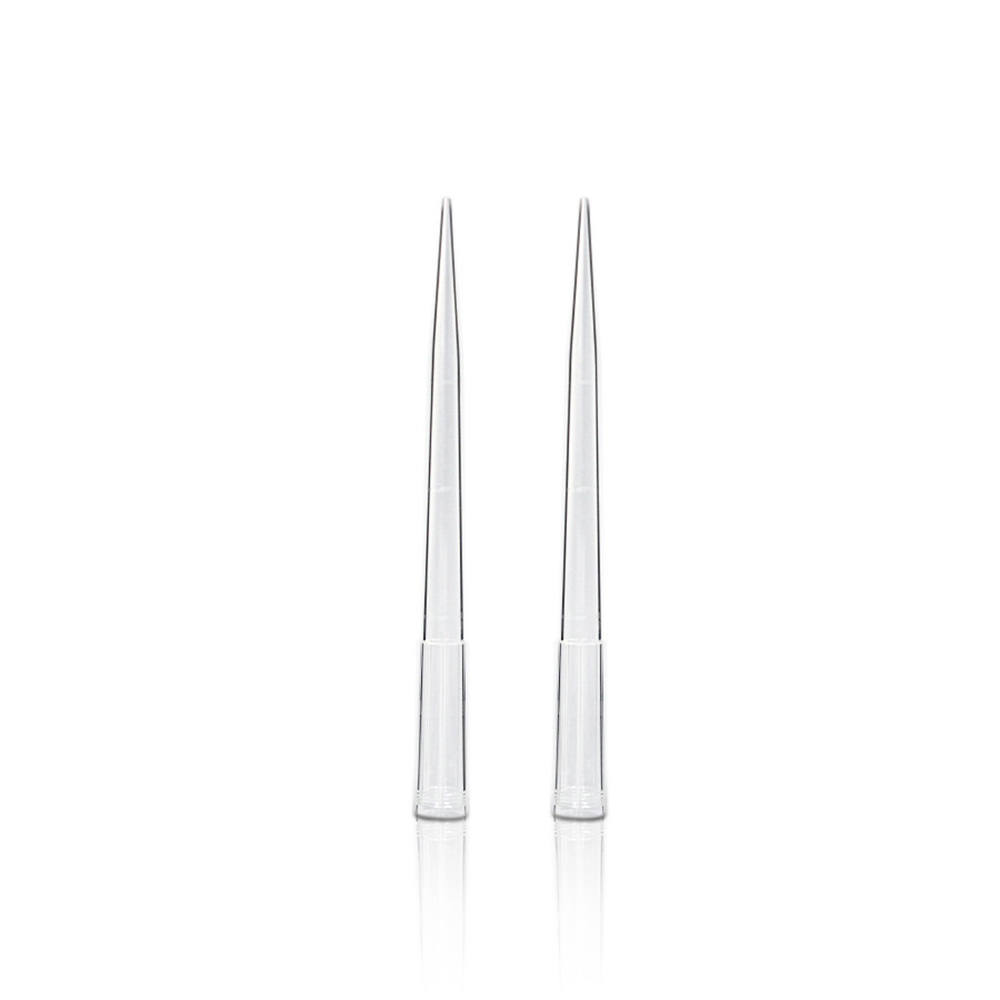 1250uL Pipette Tip. Non-filter. Clear. Bulk. Non-Sterile 1000 pieces/bag.