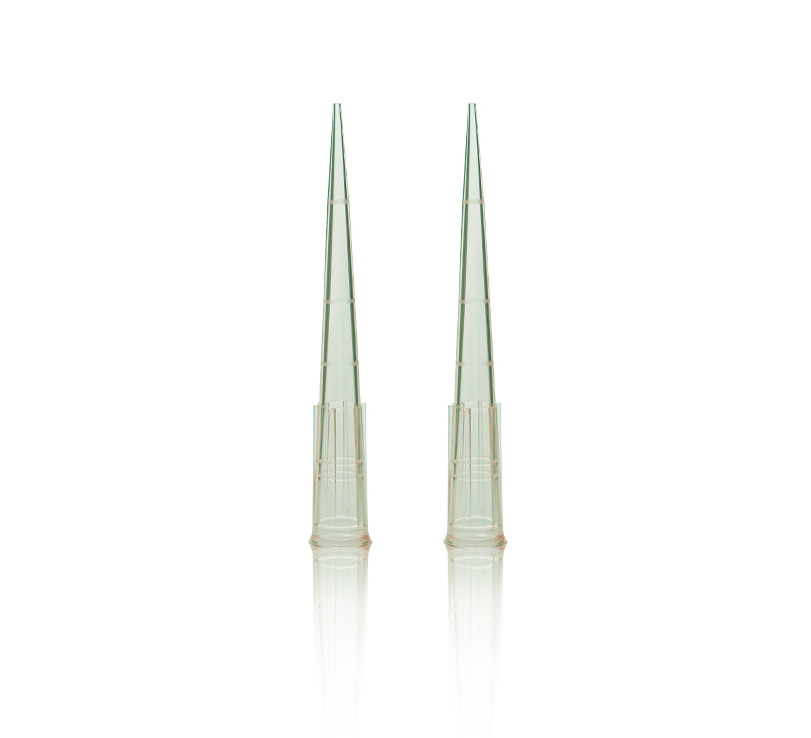 200uL Pipette Tip. Non-Filter. Yellow. Racked. Sterile 96 pieces/rack, 960/Box.